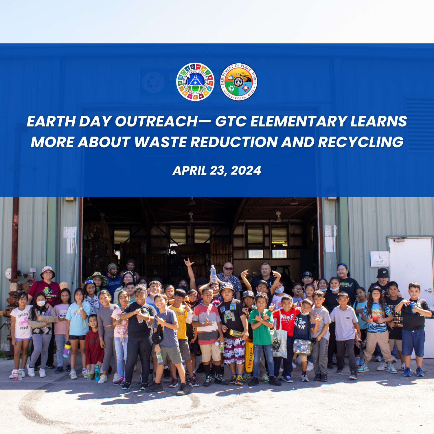 Earth day outreach at GTC Elementary pic 1