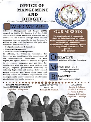 2020 Office of Management and Budget (OMB) Citizen
                                                    Centric Report cover art