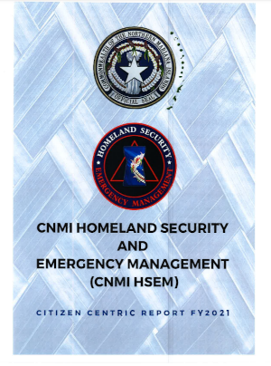 2021 Homeland Security and Emergency Management Citizen Centric Report cover art