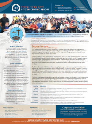 2021 CUC Citizen Centric Report cover art